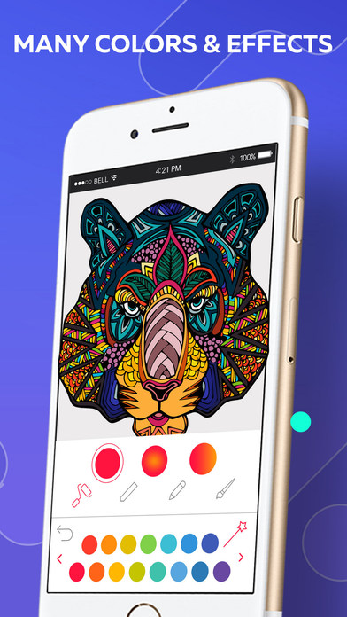 Colormania: coloring book for adults antistress screenshot 4