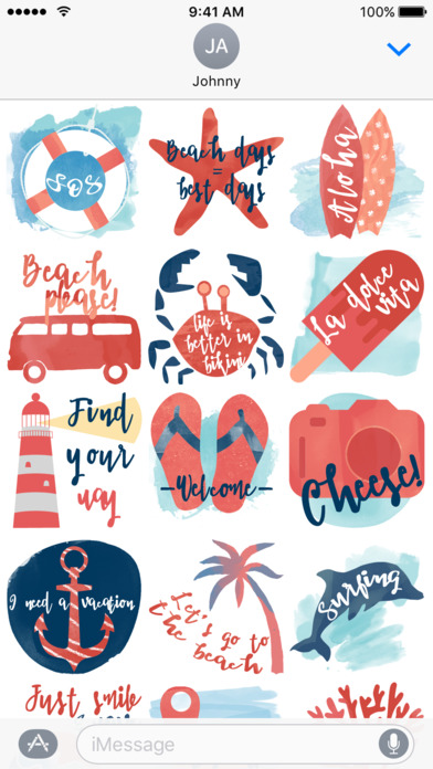 Summer Lovin' Stickers! screenshot 3