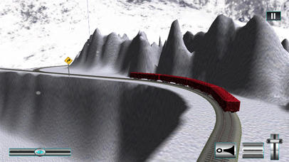 Snow Train Drive 3d screenshot 3