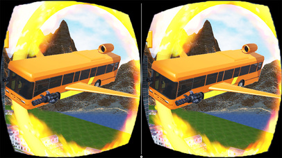Futuristic Flying Bus VR screenshot 2
