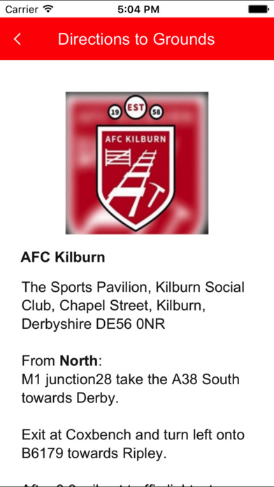 Central Midlands Football League screenshot 4