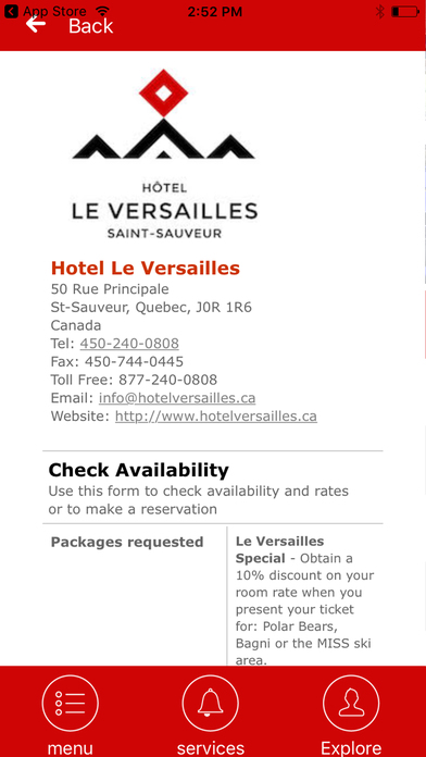 Hotel Versailles screenshot 3