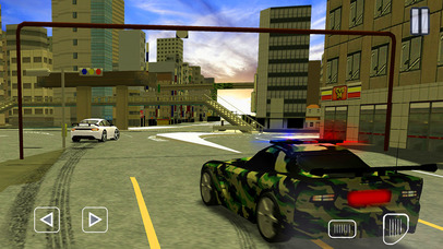 GT Army Cop Chase Car Driving screenshot 2
