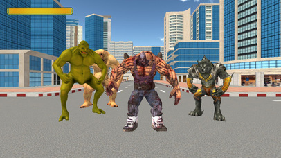 Superhero vs Monsters- Beast Fighting Game screenshot 3