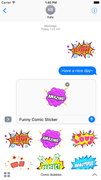 Animated Comic Speech Bubbles Pack Collection screenshot 2