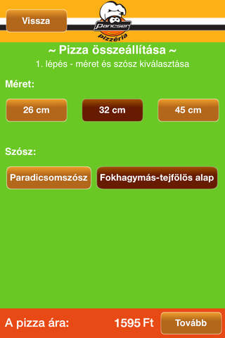 Pancser Pizzéria screenshot 3