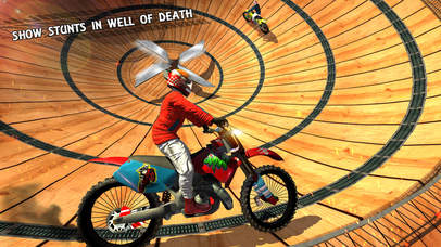 Bike Stunts Impossible Tracks Rider screenshot 2