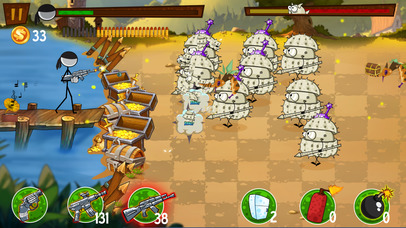 Stickman Warriors: Cartoon Wars screenshot 3