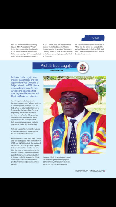 The University handbook Uganda screenshot 4