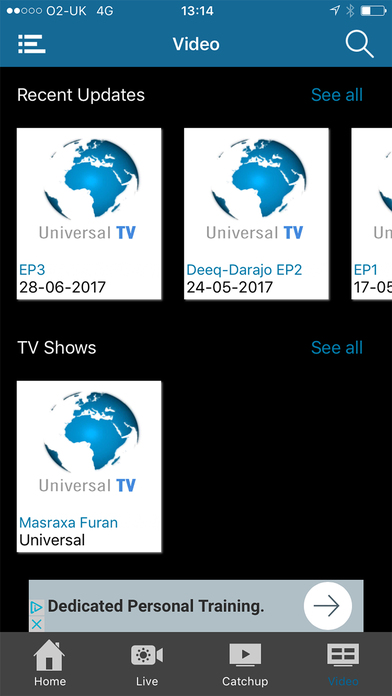 Universal Somali TV screenshot 3