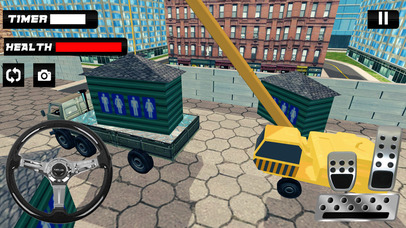 Public Toilet Transport Truck & Cargo Sim screenshot 3