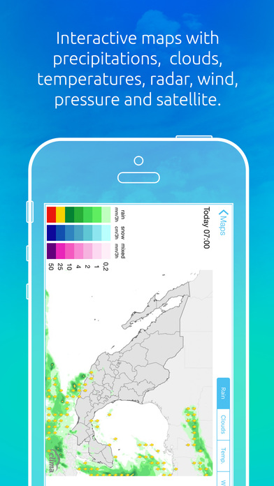 Clima: previsión y radar screenshot 4