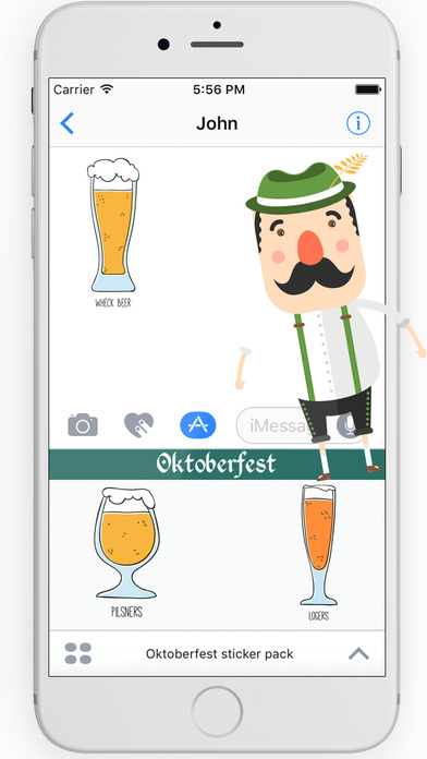 Oktoberfest sticker pack 2017 Beer Octoberfest screenshot 3