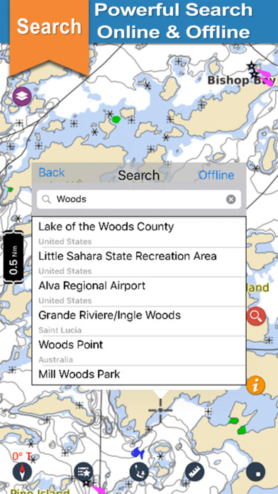 Lake Of the Woods gps offline chart for boaters screenshot 3