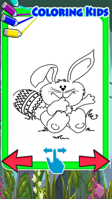 Painting Book Easter Day Coloring Pages screenshot 2
