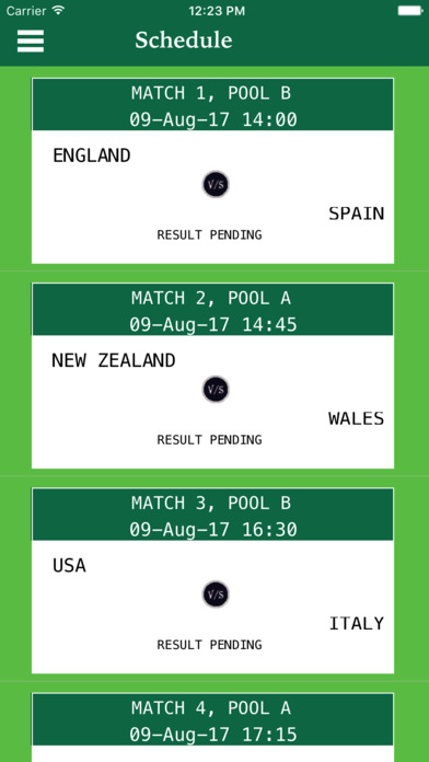Womens Rugby World Cup screenshot 3