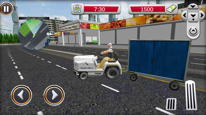 Drive Thru Supermarket 3D - Cargo Delivery Truck screenshot 4