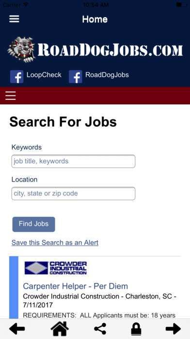 RoadDog Jobs screenshot 3