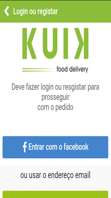 Kuik Food Ordering App screenshot 2