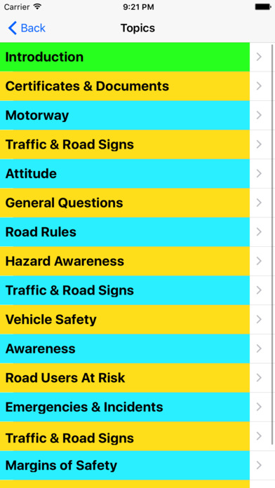 Theory Test For Learner Car Drivers & Road Signs screenshot 2