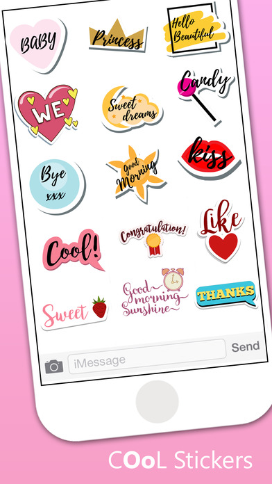 Smart Stickers For iMessages screenshot 2