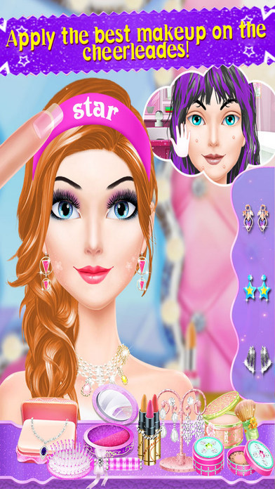 Cheer Leader Princess Salon screenshot 2