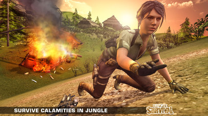 Jungle Survival Hero Escape - Wildlife Hunting screenshot 4