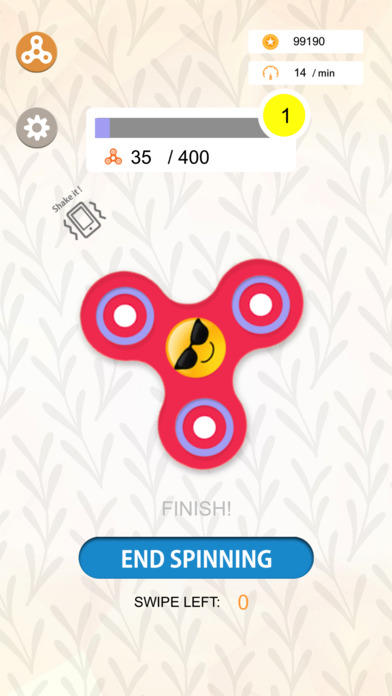 Fidget Hand Spinner - Top Spin Wheel app screenshot 2