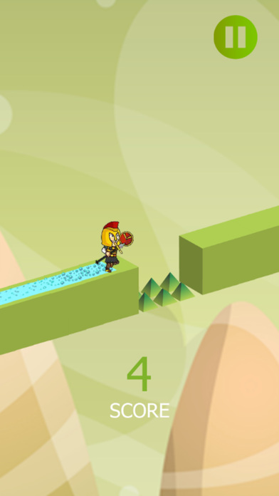 Spartan Warrior Addictive Jumping Game screenshot 2