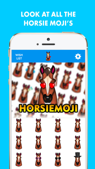 HorsieMoji - Horse Lover Emoji & Stickers screenshot 2
