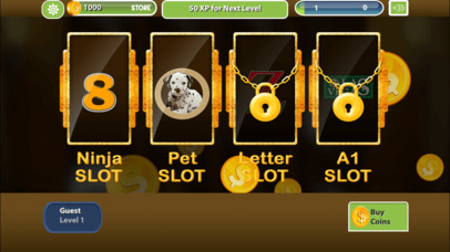 Ninja Treasure Slot Machine Pro screenshot 2