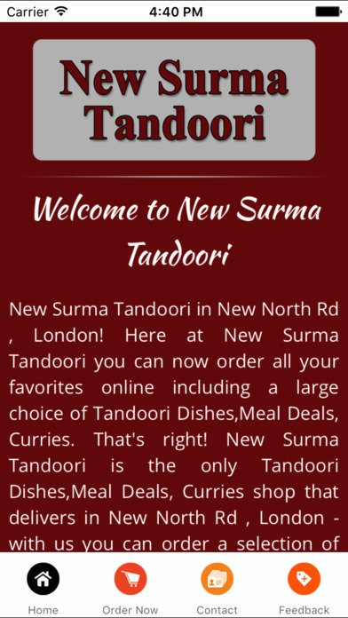 New Surma Tandoori screenshot 2