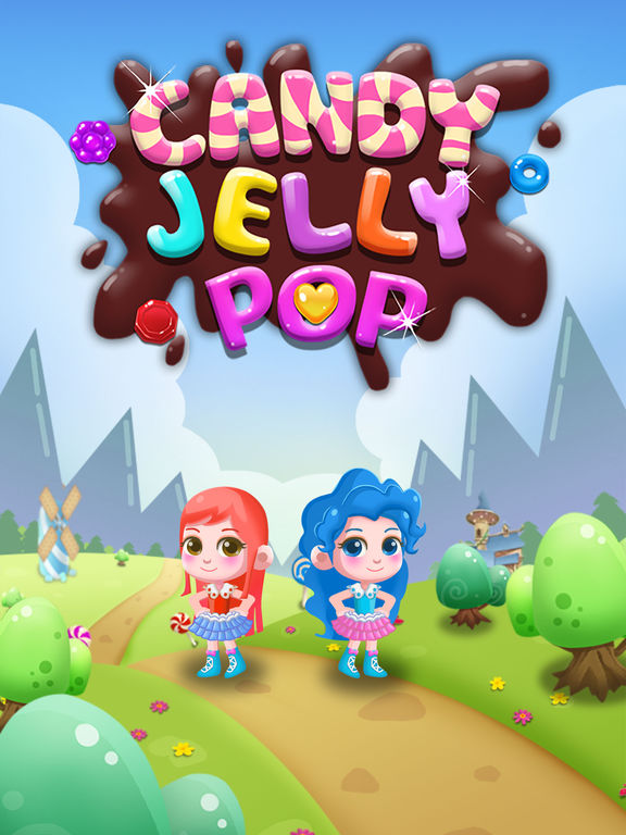 Candy Jelly POP : Match 3 Puzzle на iPad
