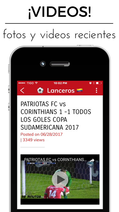 Lanceros - Fútbol de Boyacá, Colombia screenshot 3