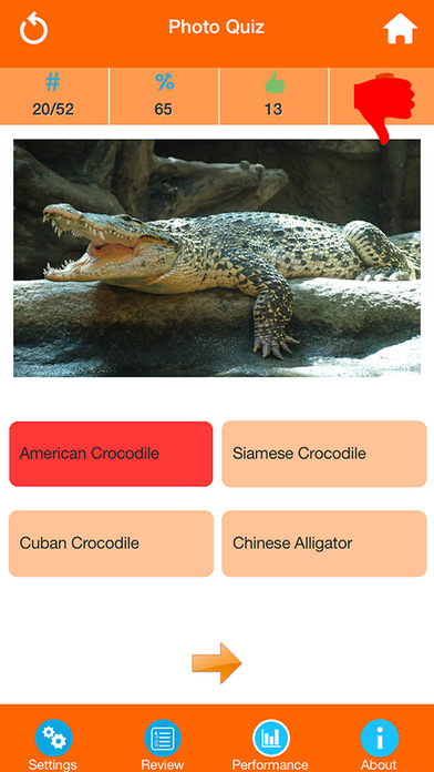 Animals : Reptiles Quiz screenshot 3