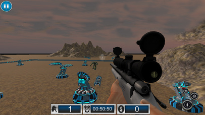 Futuristic Mega Evil Robot Sniper Strike screenshot 2