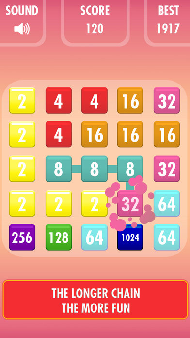 base 2 - 2 for 2048 - endless addictive puzzle screenshot 3