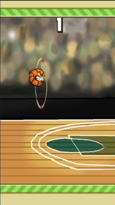 Flappy BasketBall Flick screenshot 2