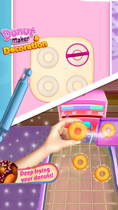 Sweet Donut Maker Cooking game screenshot 4