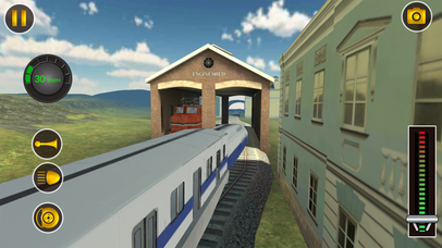 Euro Train City Driving Simulator-Transport driver screenshot 2