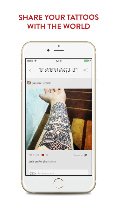 Tatuagem – Real tattoos, real people! screenshot 4
