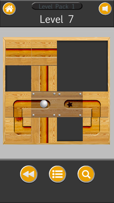 Ball rolls in labyrinth - Unblock & slide puzzle screenshot 4