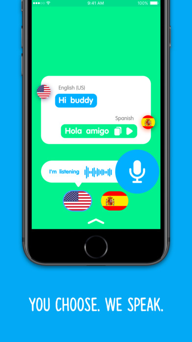 Voice to Voice Translator — Speak the Globe screenshot 3