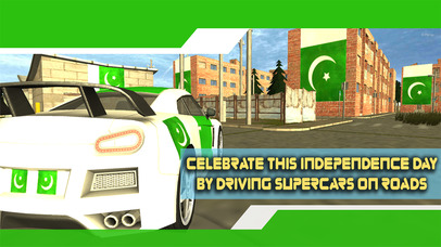 Pak Independence Day Car Race screenshot 2