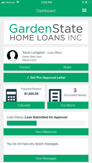 GardenState Home Loans screenshot 2