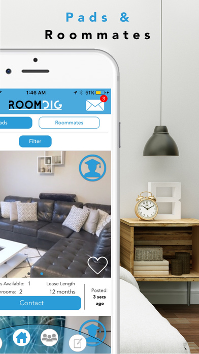 RoomDig - The College App screenshot 2