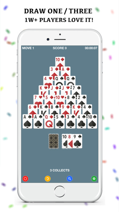Pyramid Solitaire Board Game screenshot 2