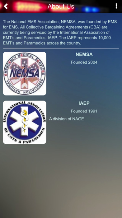 NEMSA / IAEP screenshot 2
