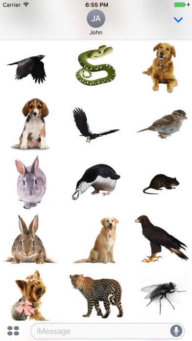 Animals Stickers+ screenshot 2