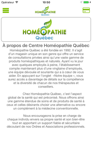 Homéopathie Québec screenshot 3